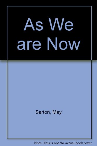 As We are Now (9780575018129) by May Sarton