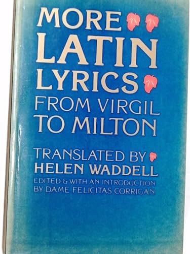 Beispielbild fr More Latin Lyrics from Virgil to Milton zum Verkauf von Anybook.com