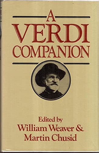 Stock image for A Verdi Companion for sale by WorldofBooks