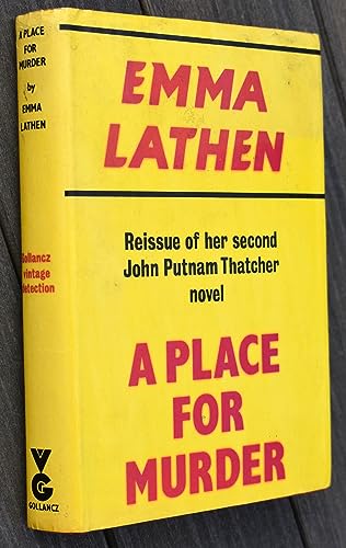 A Place For Murder (9780575024281) by Emma Lathen