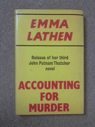 Accounting for Murder (9780575025370) by Emma LATHEN.