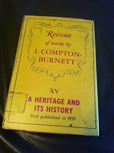 Beispielbild fr Heritage and Its History zum Verkauf von Housing Works Online Bookstore