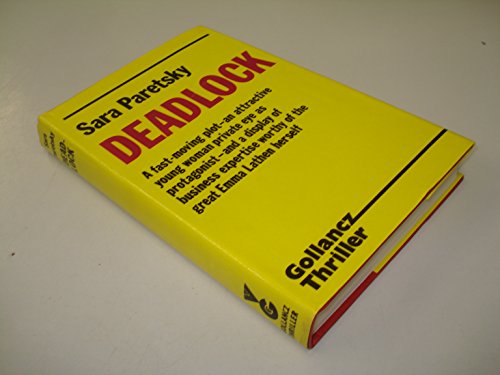 Immagine dell'editore per Deadlock, a V. I. Warshawski Mystery, Signed First Edition venduto da Reader's Corner, Inc.