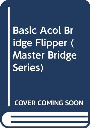 9780575039117: Basic Acol Bridge Flipper (Master Bridge Series)