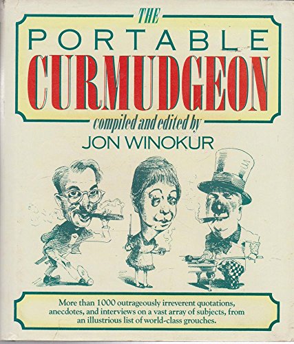 Imagen de archivo de The Portable Curmudgeon a la venta por ThriftBooks-Dallas
