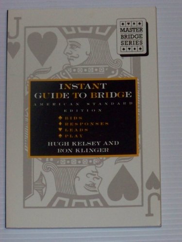Stock image for Instant Guide To Standard Bridge (Master Bridge) for sale by Goldstone Books