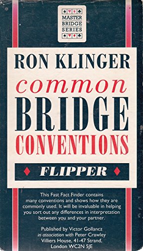 Common Bridge Conventions Flipper (9780575057401) by Klinger, Ron