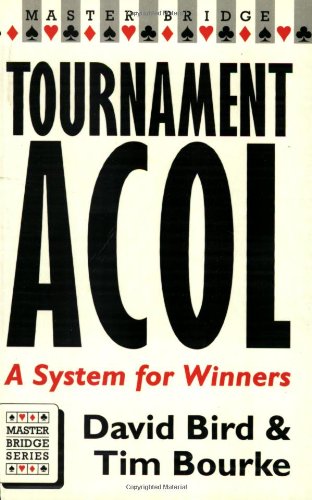 Imagen de archivo de Tournament Acol: A System for Winners (Master Bridge Series) a la venta por MusicMagpie