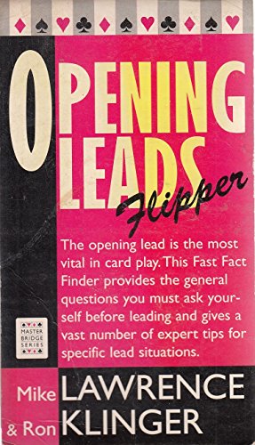 Stock image for Opening Leads Flipper (Master Bridge Series) for sale by Brit Books