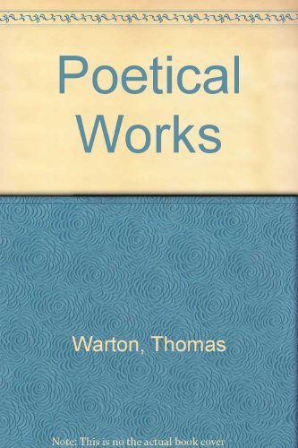Beispielbild fr The Poetical Works [2 volumes] zum Verkauf von Second Story Books, ABAA