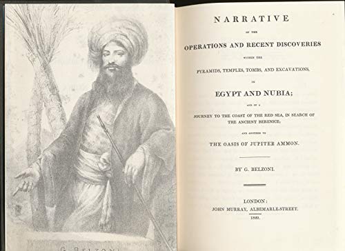 Narrative of the operations and recent discoveries within the pyramids, temples, tombs, and excavations, in Egypt and Nubia . - Belzoni, G. B.