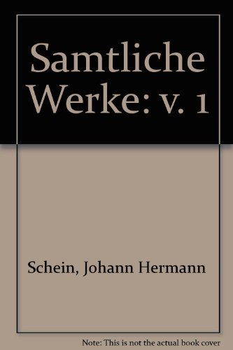 9780576281638: Samtliche Werke: v. 1