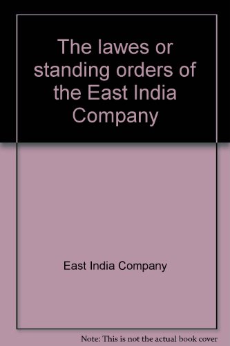 9780576531320: The lawes or standing orders of the East India Company