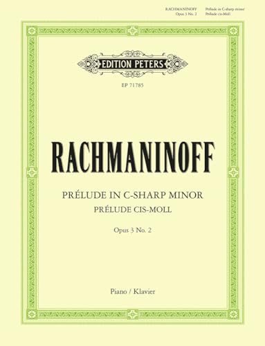 Stock image for SERGEI RACHMANINOV : PRELUDE IN C# MINOR OP.3 NO.2 for sale by Monster Bookshop