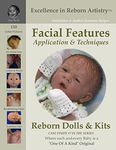 Imagen de archivo de Facial Features for Reborning Dolls Reborn Doll Kits CS7 Excellence in Reborn Artistry Series a la venta por PBShop.store US