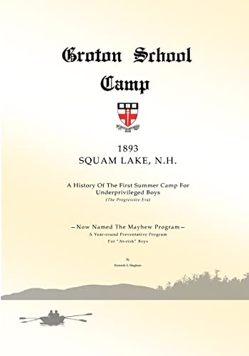 Stock image for Groton School Camp, 1893, Squam Lake N.H.: A History of the First Summer Camp for Underprivileged Boys for sale by The Calico Cat Bookshop