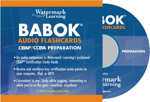 BABOK Audio Flashcards - CBAP/CCBA Preparation (9780578010151) by Elizabeth Larson; Richard Larson