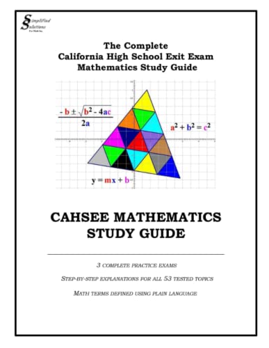Stock image for CAHSEE MATHEMATICS STUDY GUIDE for sale by Lucky's Textbooks