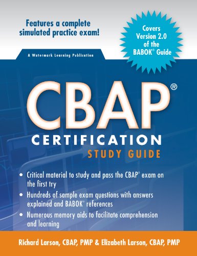 Stock image for CBAP Cerification Study 2. 0 for sale by SecondSale