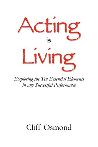 Acting Is Living (Paperback or Softback) - Osmond, Cliff