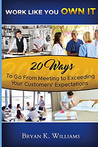 Imagen de archivo de WORK LIKE YOU OWN IT! 20 Ways to Go From Meeting to Exceeding Your Customers' Expectations a la venta por WorldofBooks