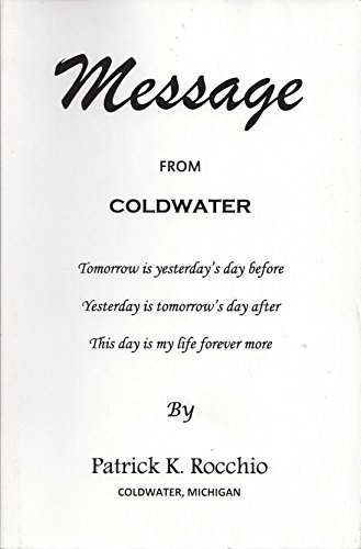 Beispielbild fr Message From Coldwater zum Verkauf von Kazoo Books LLC