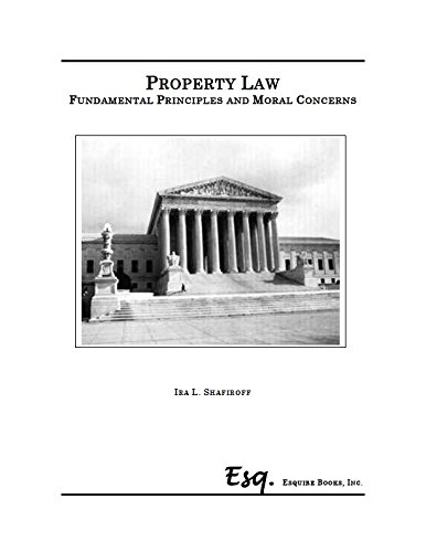 Stock image for Property Law: Fundamental Principles and Moral Concerns for sale by BGV Books LLC