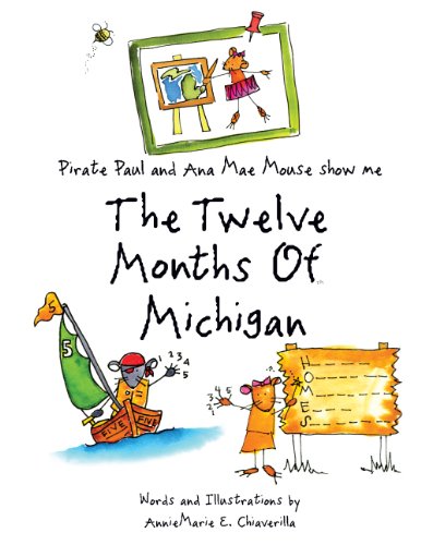 Beispielbild fr The Twelve Months of Michigan zum Verkauf von SecondSale