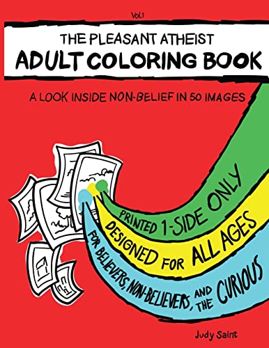 Stock image for The Pleasant Atheist Adult Coloring Book: A Look Inside Non-Belief in 50 Images for sale by GF Books, Inc.