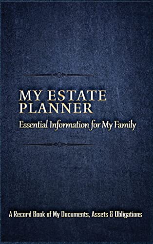 Stock image for My Estate Planner: Essential Information for My Family for sale by Hafa Adai Books