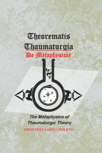 Stock image for Theorematis Thaumaturgia de Metaphysicae for sale by PBShop.store US