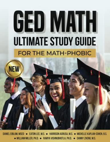 Beispielbild fr GED Ultimate Study Guide: for the Math-Phobic zum Verkauf von Goodbookscafe