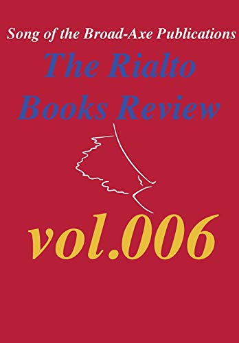 Beispielbild fr The Rialto Books Review vol.006 zum Verkauf von Buchpark