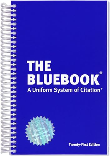 Stock image for The Bluebook: A Uniform System of Citation for sale by Revaluation Books