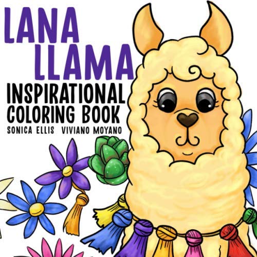 Stock image for Lana Llama Inspirational Coloring Book for sale by GF Books, Inc.