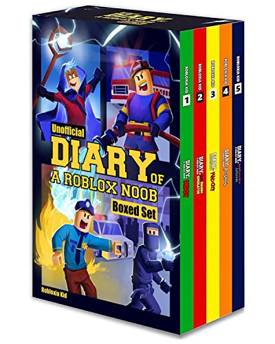 Kid-Fi Media I Diary of a Roblox Noob: Boxed Set 1