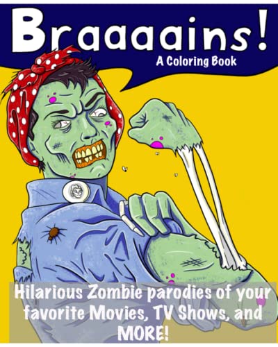 9780578800134: Braaaains!: A Zombie Coloring Book