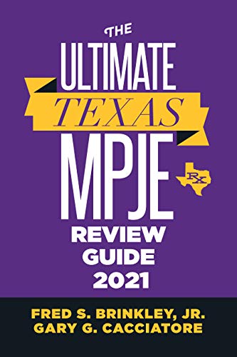 Stock image for The Ultimate Texas MPJE Review Guide 2021 for sale by HPB-Red
