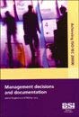 Beispielbild fr Management Decisions and Documentation (Achieving Iso/Iec 20000) zum Verkauf von medimops