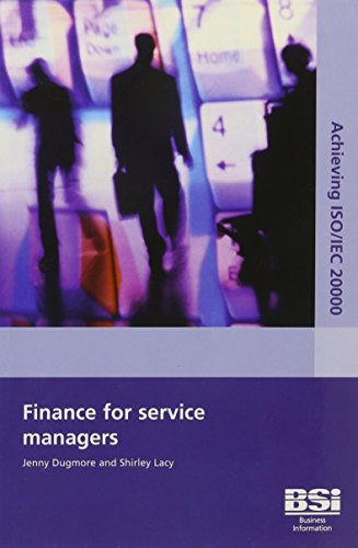 Beispielbild fr Finance for Service Managers: Finance for Service Managers zum Verkauf von medimops