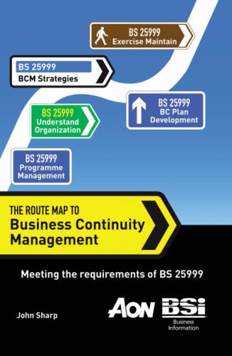 Beispielbild fr The Route Map to Business Continuity Management: Meeting the requirements of BS 25999 zum Verkauf von WorldofBooks