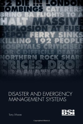 Disaster and Emergency Management Systems (9780580607103) by Tony Moore