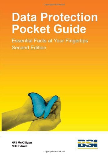 Stock image for Data Protection Pocket Guide. Essential Facts at Your Fingertips (Second Edition) for sale by Reuseabook