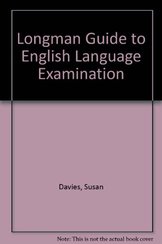 Stock image for The Longman Guide to English Language Examination for sale by Anybook.com