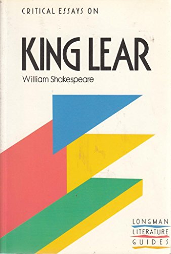 Imagen de archivo de "King Lear", William Shakespeare (Critical Essays S.) a la venta por WorldofBooks