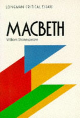 Stock image for Macbeth, William Shakespeare (Critical Essays) for sale by AwesomeBooks