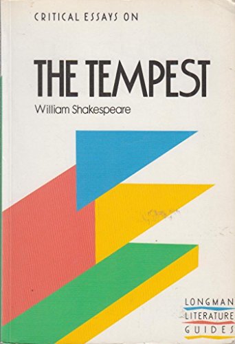Stock image for The Tempest" by William Shakespeare (Critical Essays) for sale by WorldofBooks