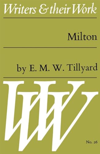 Beispielbild fr Milton (Writers & Their Work) zum Verkauf von Dunaway Books