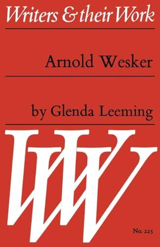 Beispielbild fr Arnold Wesker; (Writers and their work) zum Verkauf von Dunaway Books