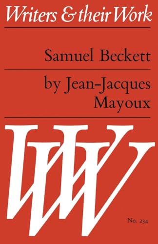 Stock image for Samuel Beckett: no. 234 (Writers & Their Work S.) for sale by WeBuyBooks